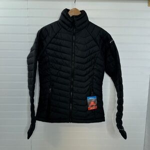 NEW Columbia Powder Lite Jacket Black XS Puffer Coat